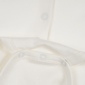 Body tip Polo din bumbac pentru bebeluși, alb Chicco 258290 3
