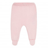 Set tricotat, bluză și pantaloni pentru copii, culoare roz Chicco 258508 5