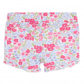 Set de tricouri din bumbac și pantaloni scurți pentru bebeluși, în alb și roz Chicco 258516 7