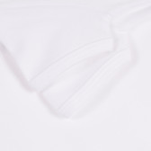 Set de bumbac din două tricouri, albe Chicco 258542 4