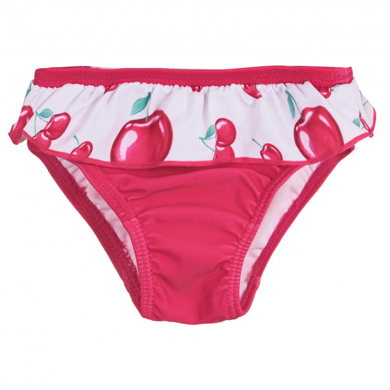 Costum de baie cu cireșe pentru bebeluși, roz Chicco 258811 