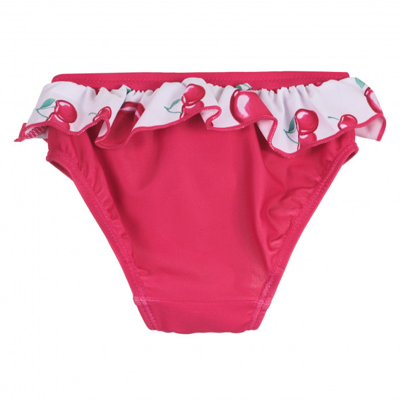 Costum de baie cu cireșe pentru bebeluși, roz Chicco 258812 3
