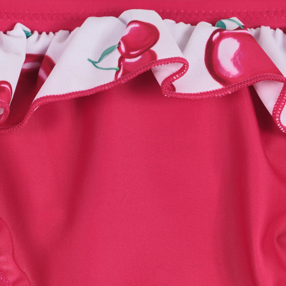 Costum de baie cu cireșe pentru bebeluși, roz Chicco 258813 2