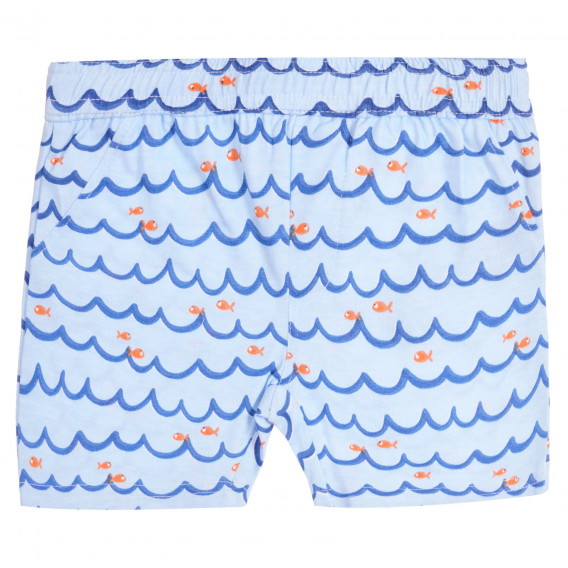Set de cămașă și pantaloni scurți cu motive nautice pentru bebeluși Chicco 258925 5