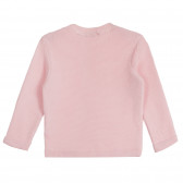 Set tricotat din bumbac din două părți pentru bebeluși, roz Chicco 259005 5