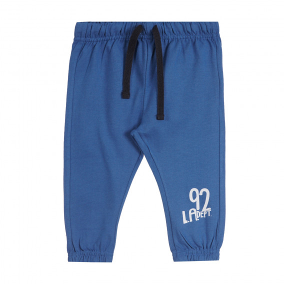 Set de hanorac și pantaloni pentru bebeluși, gri și albastru Chicco 259044 6