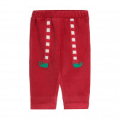Costum de elf de Crăciun de pluș pentru bebeluși,  în roșu și verde Chicco 259083 7