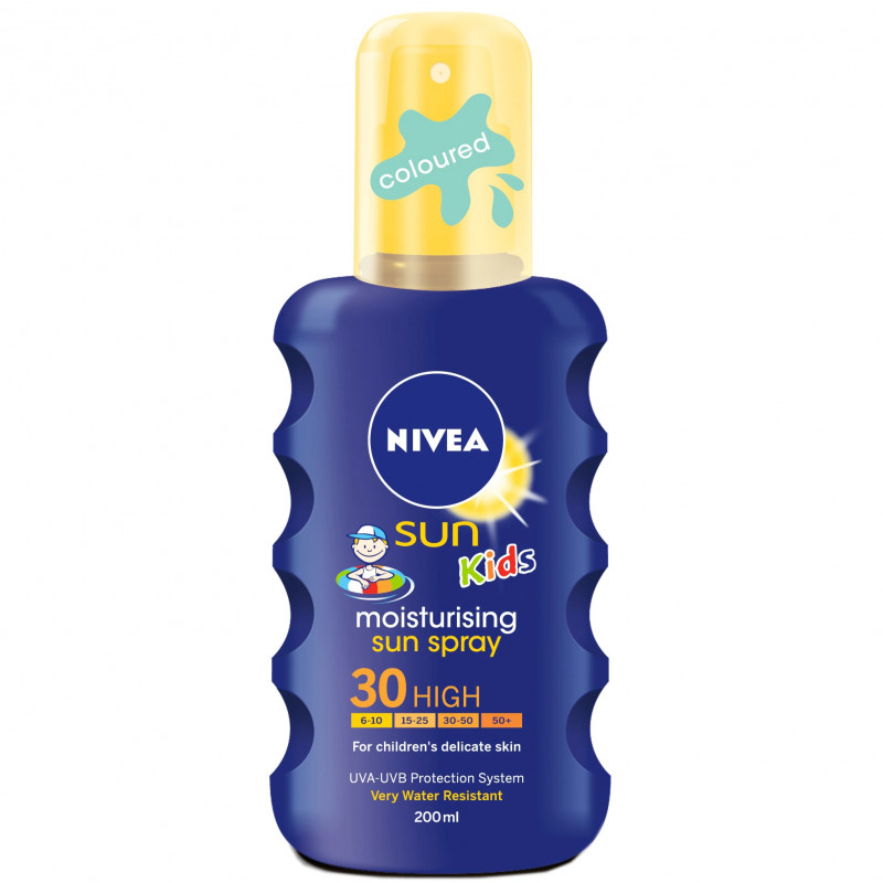 Spray de protecție solară colorată, pentru copii, Kids Protect & Play, SPF30, 200 ml  259091