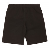 Pantaloni scurți din bumbac cu imprimeu Skate, negru Acar 259381 4
