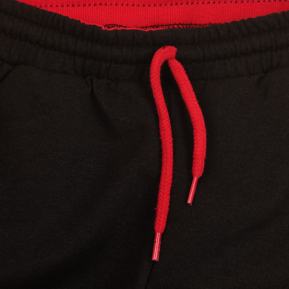 Pantaloni scurți din bumbac cu imprimeu Skate, negru Acar 259383 3