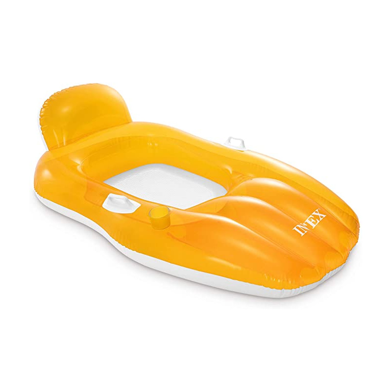 Barcă gonflabilă cu spătar, portocaliu  259896