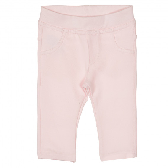 Pantaloni pentru bebeluși din bumbac, roz, marca Benetton Benetton 260260 