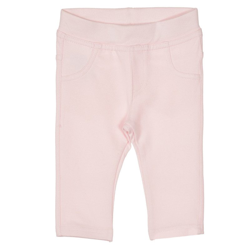 Pantaloni pentru bebeluși din bumbac, roz, marca Benetton  260260