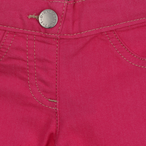 Pantaloni pentru bebeluși, roz închis Benetton 260816 2