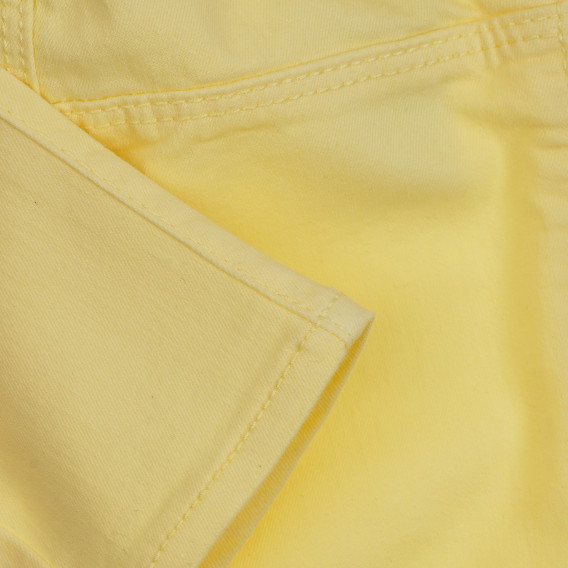 Pantaloni pentru bebeluși, galben Benetton 260849 3
