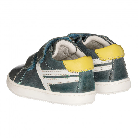 Pantofi cu accente galbene, verzi Chicco 261120 2