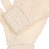 Mănuși de iarnă cu tricotaj în relief Benetton 261288 2
