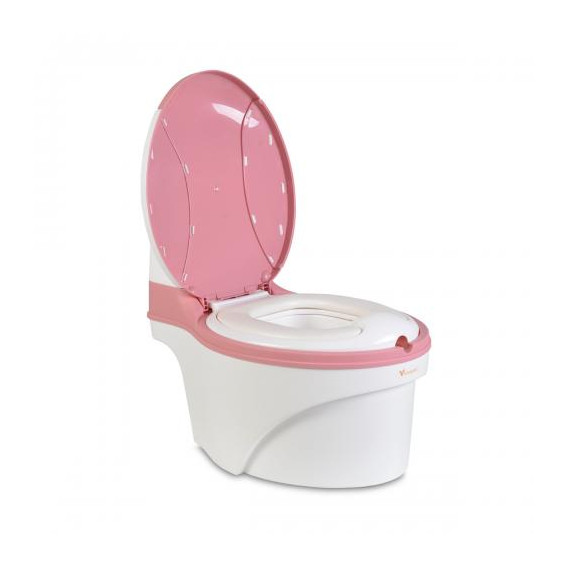 Vas de toaletă Crescut, roz CANGAROO 261844 2