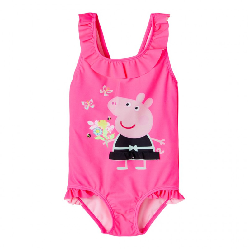 Costum de baie complet Peppa Pig, roz  262323