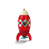 Jucărie magnetică - rachetă  Janod 262427 4