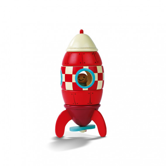 Jucărie magnetică - rachetă  Janod 262427 4