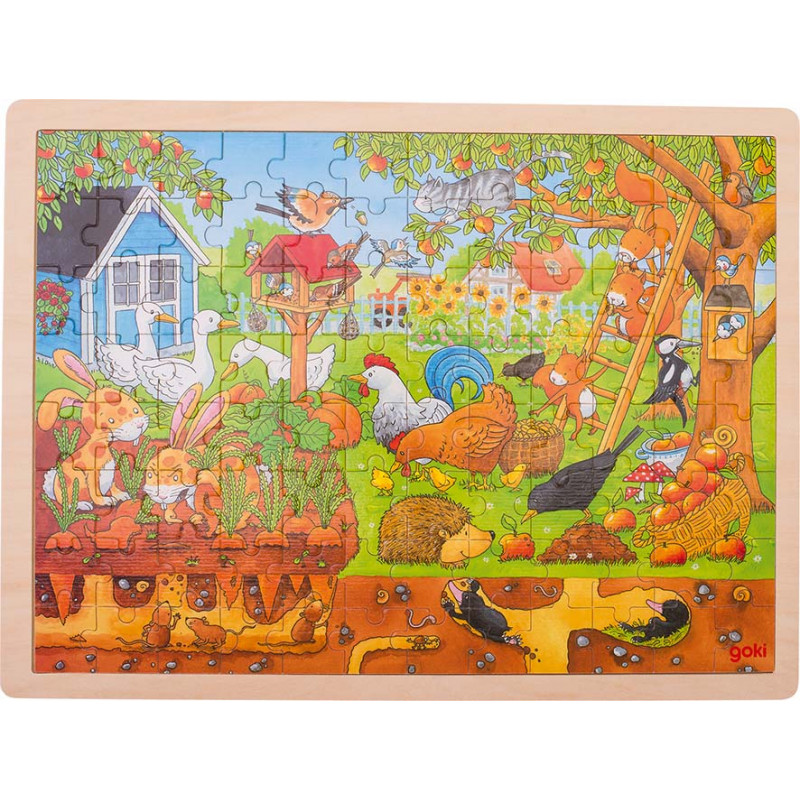 Puzzle - Grădina noastră  262779