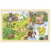 Puzzle - Baby Animals II Goki 262811 