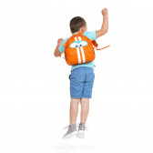 Rucsac pentru copii în formă de mașină pentru băieți - portocaliu ZIZITO 262830 8
