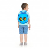Rucsac pentru copii de culoare albastră cu design bufniță Supercute 262845 2