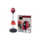 Pară de box pe suport reglabil, 80 - 100 cm. King Sport 263130 