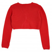 Bolero tricotat, roșu Chicco 263280 4