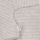 Bluză pentru bebeluși cu dungi de culoare albă și gri Chicco 263600 3