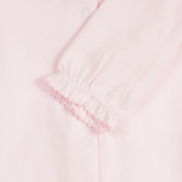 Salopetă din bumbac cu stea, pentru bebeluși, roz Chicco 263621 2