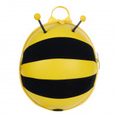 Rucsac pentru copii în formă de albină și culoare galbenă Supercute 263714 