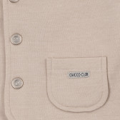 Jachetă pentru bebeluși cu două buzunare, bej Chicco 263749 3
