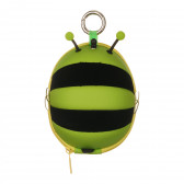 Geantă mică de culoare verde în formă de albină Supercute 263970 