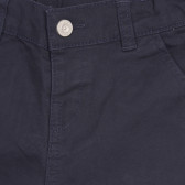 Pantaloni de bumbac, bleumarin Chicco 264109 2