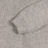 Cardigan cu tricotaj figural, gri Chicco 264127 3