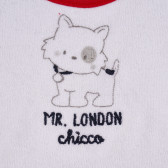 Bavețică MR.LONDON pentru bebeluși, alb Chicco 264141 2