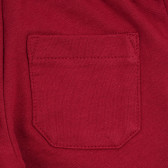 Pantaloni sport din bumbac pentru copii UP, roșii Chicco 264178 3