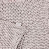 Vestă pentru bebeluși, tricotată din bumbac, gri Chicco 264358 3
