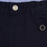 Pantaloni de bumbac cu nasturi pentru băieți, bleumarin Chicco 264642 2