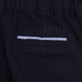 Pantaloni de bumbac cu nasturi pentru băieți, bleumarin Chicco 264643 3