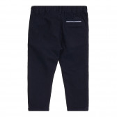 Pantaloni de bumbac cu nasturi pentru băieți, bleumarin Chicco 264644 4