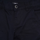 Pantaloni de bumbac, bleumarini Chicco 264690 2