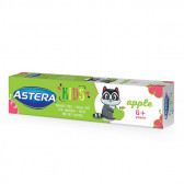 Pasta de dinti pentru Copii, Măr 6+, tub de plastic, 50 ml Astera 264863 4