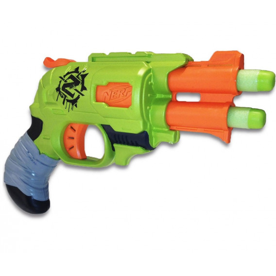 Pistol Zombie Strike cu 2 cartușe Nerf 2649 2