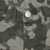 Pantaloni scurți din bumbac cu imprimeu de camuflaj, pentru băieți Chicco 265066 2