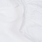 Bluză din bumbac, albă Benetton 265548 3