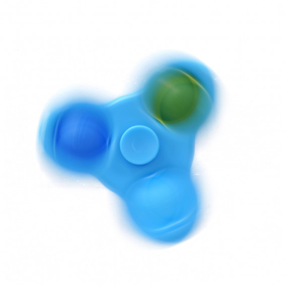 Jucărie anti-stres Pop It, spinner, albastru Zi 265653 3